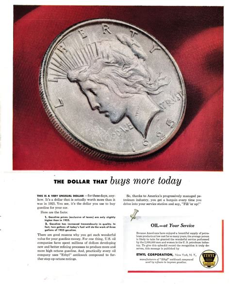 ethyl gas buck buys  today silver original  etsy gas magazine ads american gas