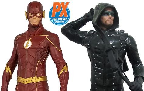 Icon Heroes Reveals Previews Exclusive Flash And Arrow