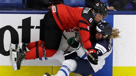U S And Canada Advance To Final In Women’s Hockey World Championship