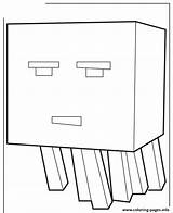 Minecraft Coloring Pages Ghast Craft Mine Scribblefun Printable Cartoon Print Mobs Nether Cute Drawing Color Kids Ghasts sketch template