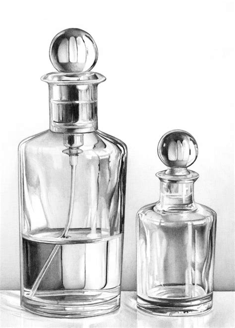 draw  perfume bottle step  step  drawing tutorials