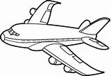 Airplanes sketch template