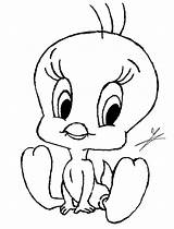 Tweety Drawing Bird Lineart Cartoon Coloring Sketch Pages Disney Gangster Para Draw Colorear Sketches Kids Drawings Getdrawings Deviantart Choose Board sketch template