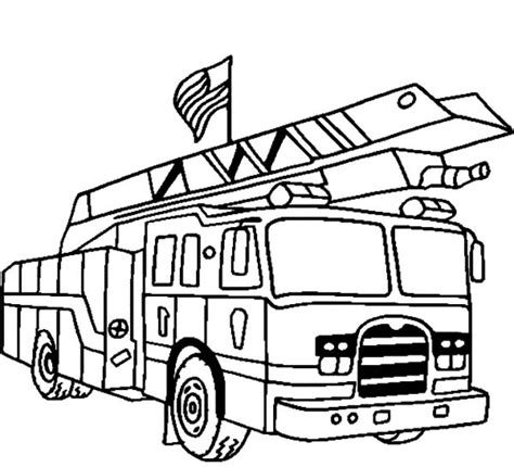 coloring pages fire truck odia blog