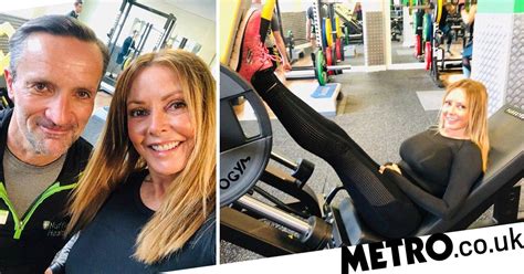 Carol Vorderman Sure Can Lift As She Shows Us Famous Booty Is Made In