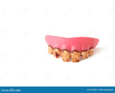 fake teeth stock photography image