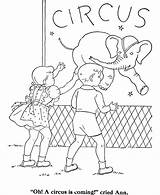 Coloring Pages Kids Circus Children Sheets Town Activities Comments Coloringhome sketch template