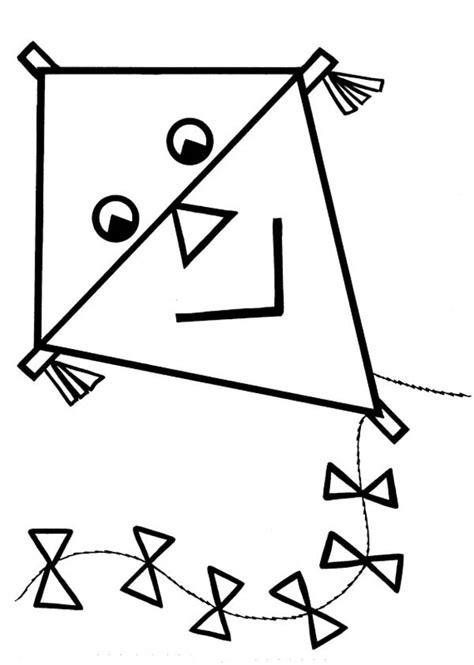 kite drawing images clipart