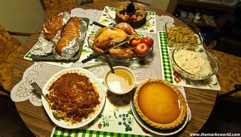 thanksgiving day feast  markes world