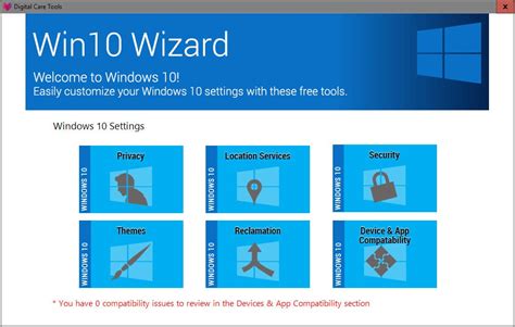 Win10 Wizard Is A Windows 10 Upgrade Assistant Ghacks