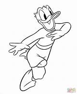 Coloring Donald Duck Pages Super Printable Color Supercoloring Daisy Soccer Drawing Paper sketch template