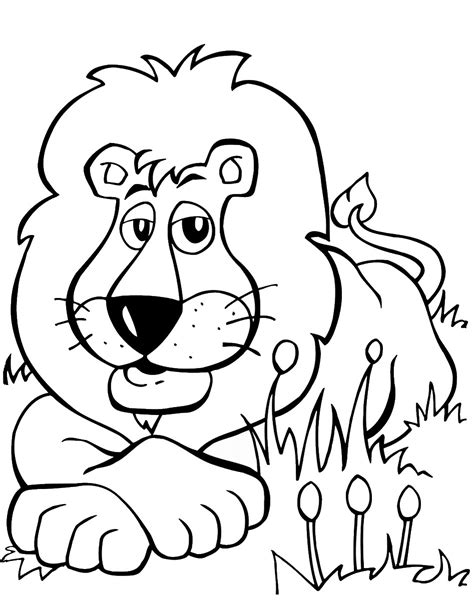 coloring pages lion updated
