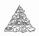 Pyramid Drawing Food Clipartmag sketch template