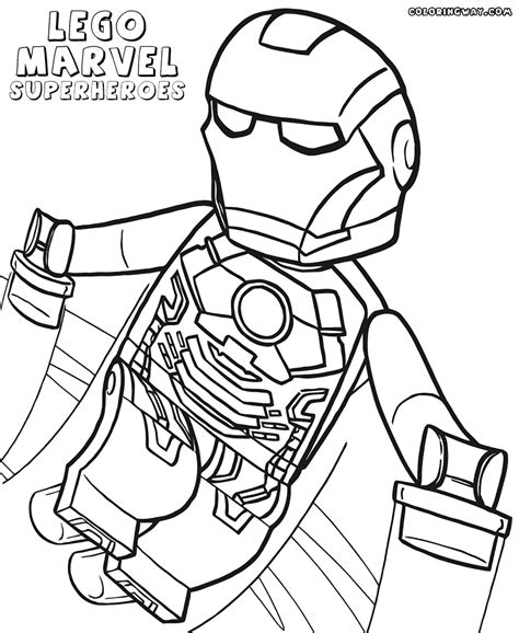 printable lego superhero coloring pages coloring home