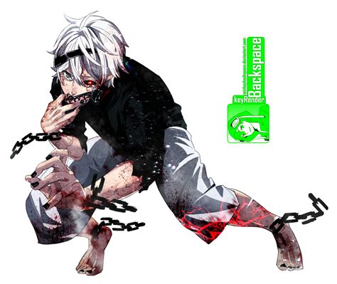 Kaneki Chain Tokyo Ghoul Render By Azizkeybackspace On