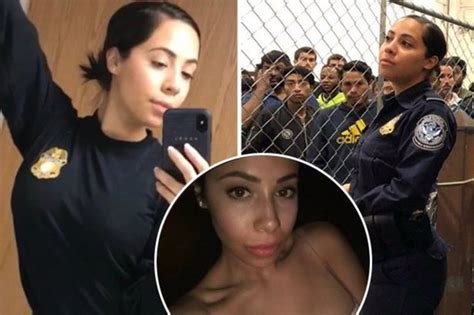 beautiful border patrol officer dubbed ‘ice bae whips up storm daily