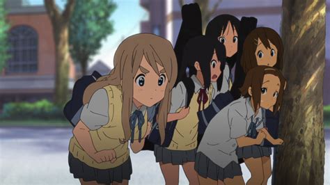 Image Mugi Stalks Sawako Png K On Wiki Fandom