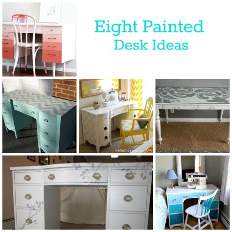 painted desk ideas  paint  blog