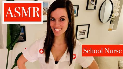 [asmr] School Nurse Roleplay Whispered Youtube