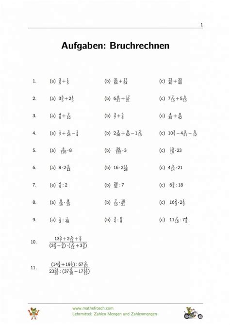 brueche mathematik lernen