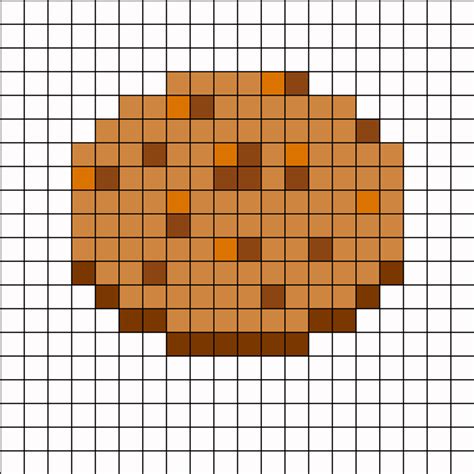 minecraft cookie perler bead pattern bead sprites food fuse bead