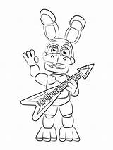Bonnie Fnaf Coloring Toy Pages Nights Five Draw Drawing Withered Step Printable Freddys Freddy Color Drawingtutorials101 Tutorials Getdrawings Learn sketch template
