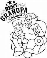 Grandpa Birthday Topcoloringpages sketch template