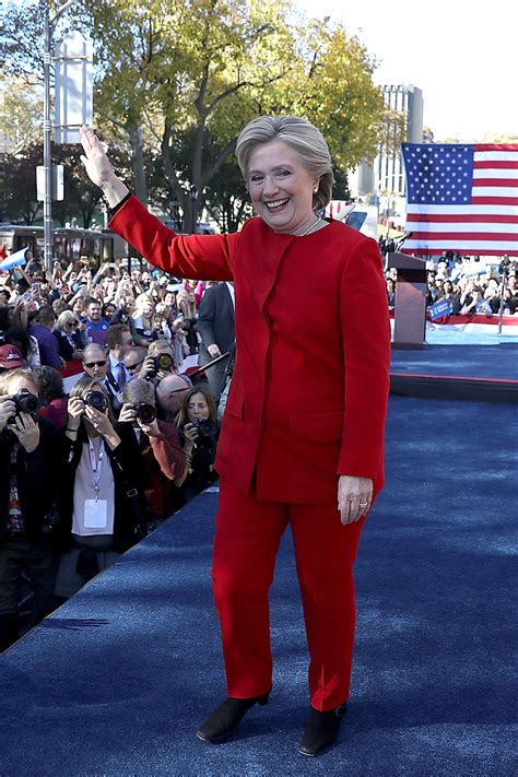 Hillary Clinton S Best Pantsuits Clinton Rainbow Pant Suits