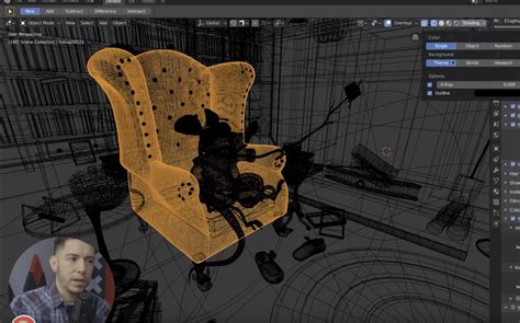 objects  visible  wireframe mode blender stack exchange