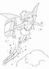 Pirate Fairy Coloring sketch template