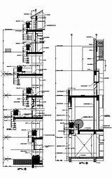 Drawing Autocad Detail Sectional Provided Residential Building 2d  Cadbull Description sketch template