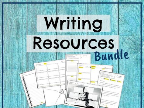 writing resources bundle teaching resources