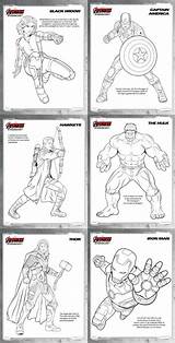 Coloring Pages Avengers Printable Ultron Superhero Age Printables Kids Marvel Super America Captain Party 색칠 Hero Birthday 공부 Avenger Para sketch template