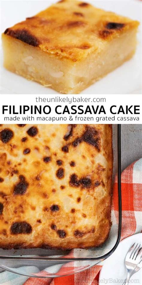 filipino cassava cake with macapuno the unlikely baker®