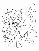 Lion Coloring Pages Printable Lions Kids Cute Cartoon Color Colouring Face Getcolorings Print Sheets Bestcoloringpagesforkids Comments Visit sketch template