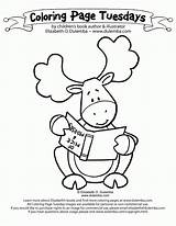 Coloring Moose Pages Muffin Funny Big Activity Moosie Book Thidwick Hearted Operation Child Christmas Give If Printable Dulemba Tuesday Drawing sketch template