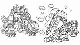 Dinotrux Pages Coloring Ton Garby Dino Trux Truck Monster Dinosaur Wonder Print Kids Coloriages Template sketch template