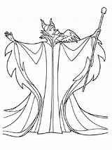 Maleficent Aurora sketch template