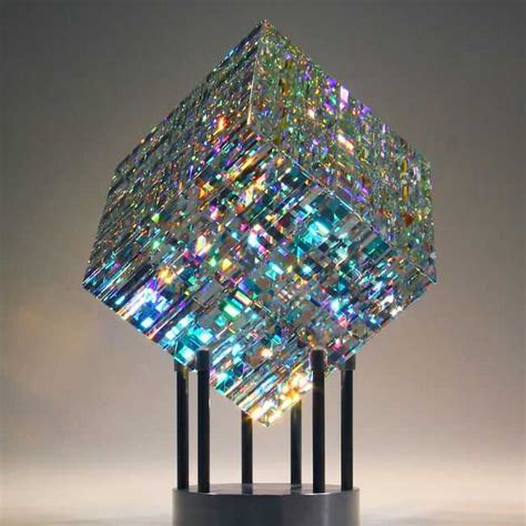 dichroic glass cube   jack storm rinterestingasfuck