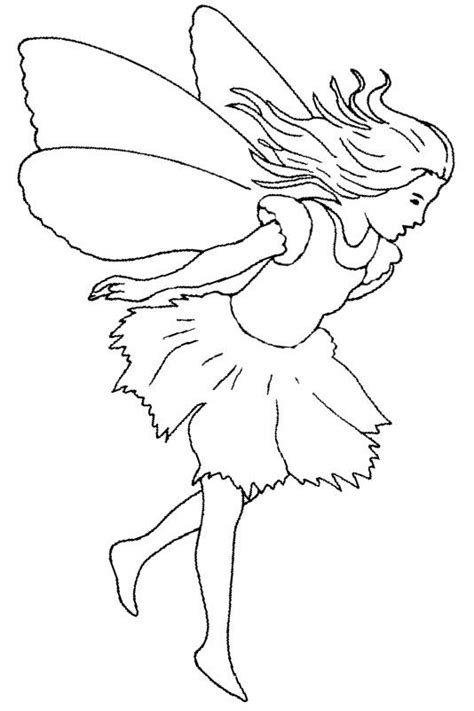 cute coloring sheet fairy fairies pinterest fairy  stamps