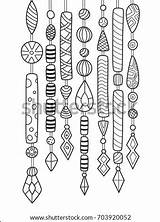 Chimes Chime Outlined Adults Antistress sketch template