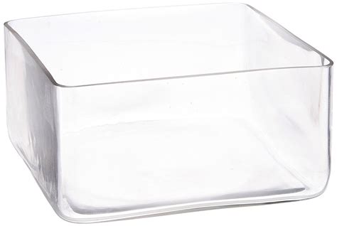 Wgv Clear Square Block Glass Vase 8 By 4 Inch Check Out This Great