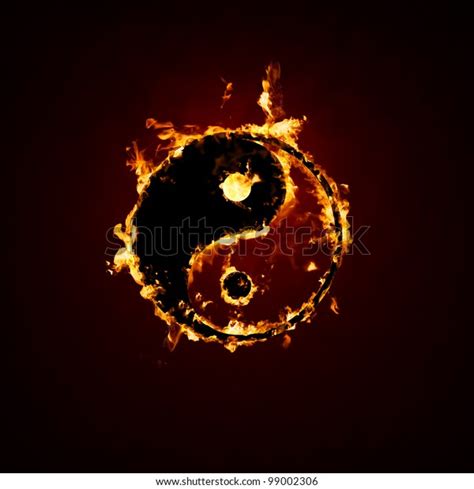 fire yin  stock illustration
