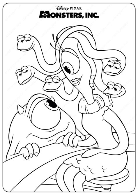 monster  coloring pages  print   gmbarco