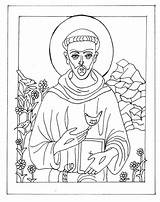 Francis Assisi Bestcoloringpagesforkids sketch template