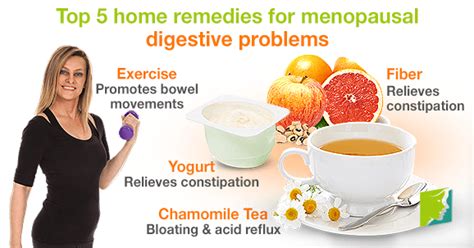 Top 5 Home Remedies For Menopausal Digestive Problems Menopause Now