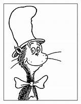 Coloring Hat Cat Printable Pages Popular sketch template