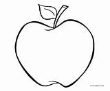 Apfel Cool2bkids Ausmalbilder Manzana Manzanas Imprimir äpfel sketch template