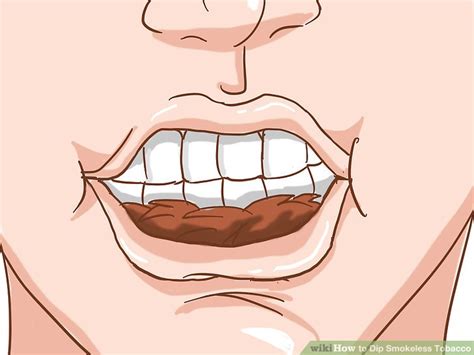 how to dip smokeless tobacco 7 steps with pictures