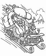 Grinch Adults Sleigh Stealing Tulamama Whoville sketch template